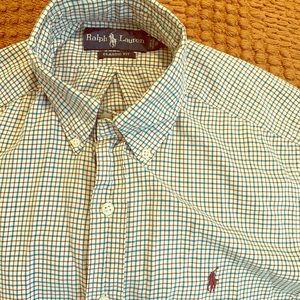 Polo Ralph Lauren checked button down size S